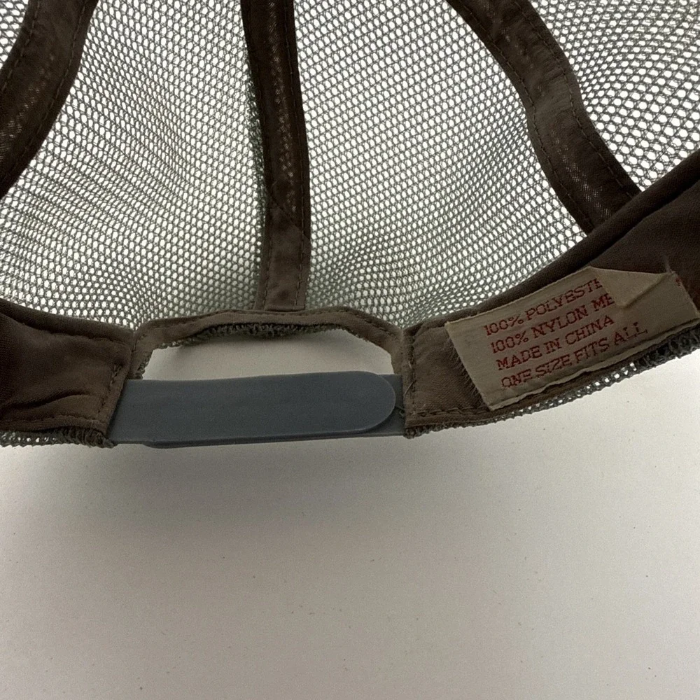 Vintage Hurley Engineering Grey Trucker Hat SnapBack
